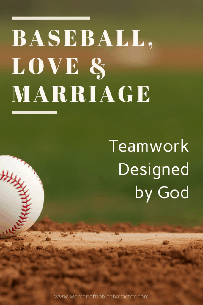 picture of a baseball on top of dirt with text  baseball, love & marriage teamwork designed by God for post Baseball, love & marriage: Teamwork designed by God