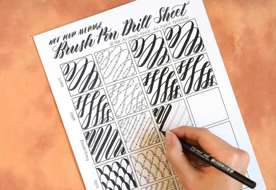 Free Resources for Hand Lettering
