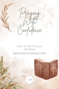 neutral book cover with a Bible and text on it