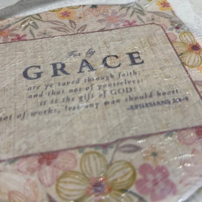 Christian decoupage project 5